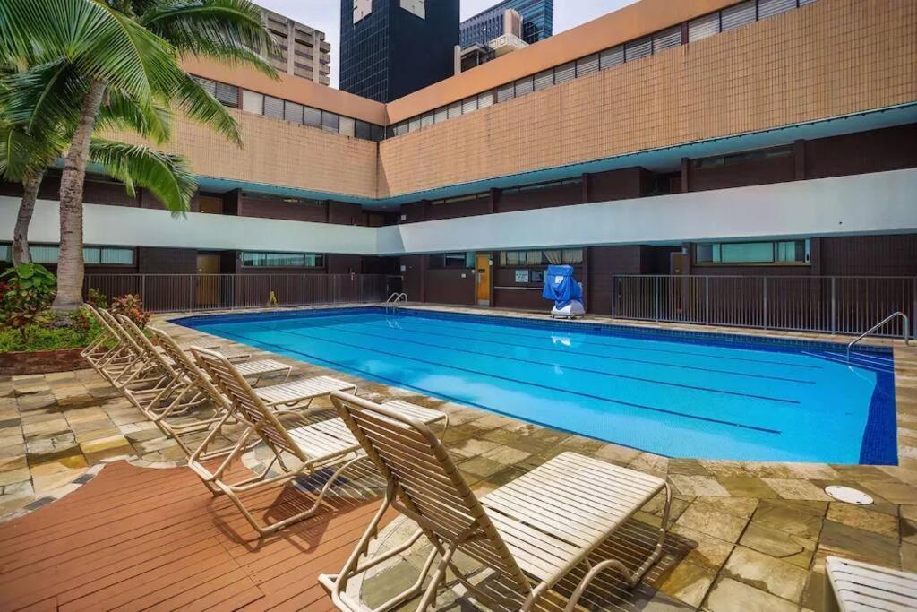 Apartmán 2Br Downtown High Ceiling Free Parking And Wifi Honolulu Exteriér fotografie
